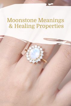 Moonstone is usually colorless to white, transparent or translucent, and is named for its special moonlight effect. Known as the lover's stone, moonstone is a symbol of friendship and love, making it a perfect gift for a loved one; it is also the June birthstone, symbolizing love, passion, and inner growth.