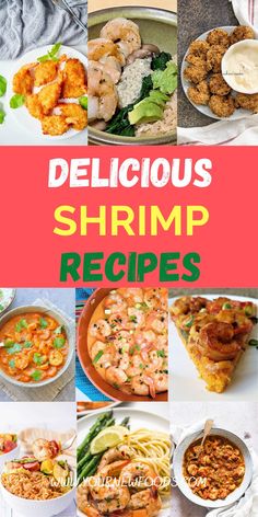 delicious shrimp recipes that are easy to make and can be made in less than 30 minutes