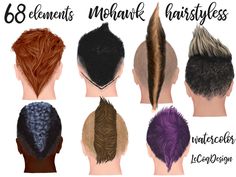 Mowhak Hairstyle For Boys, Mohawk For Boys, Modern Mohawk Boys, Faded Mohawk Boys, Alt Haircuts, Long Hair Mohawk, Pixie Mohawk, Dpi Elements