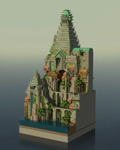 Minecraft Lord Of The Rings Builds, Ancient City Minecraft, Minecraft Ancient City, Minecraft Temple Ideas, Minecraft Shrine, Minecraft Entrance, Minecraft Fort, Town Minecraft, Minecraft Temple