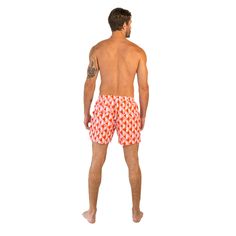 Step back in time to the 70s with East x East Island Fever men's shorts. Featuring a bold orange colorway and a retro-inspired design, these shorts are the perfect addition to any fashion-forward individual's summer wardrobe. Made with premium sustainable materials, these shorts not only look great but are eco-friendly too. The elasticated waist and drawstring adjustment ensure a comfortable and secure fit, making them perfect for any summer activity, from beach days to pool parties. With their Orange Summer Swim Trunks, Orange Swim Trunks With Built-in Shorts, Orange Short Swim Trunks With Built-in Shorts, Orange Short Swim Trunks For Beachwear, Orange Beachwear Shorts For Poolside, Orange Short Length Swim Trunks For Vacation, Orange Summer Swim Trunks For Vacation, Orange Swim Trunks With Built-in Shorts For Summer, Orange Shorts For Poolside And Beach Season