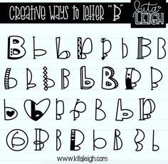 the alphabet is drawn on lined paper with black and white lettering, which reads creative ways to help p