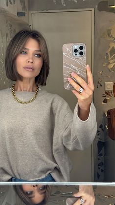 Gine Margrethe, Bob Hair Color, Extensions Hair, Short Hair Tutorial, Shoulder Length Hair Cuts, Shoulder Length Hair, Hairstyles For Women