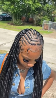 Corn Row In Front Box Braids In Back, Straight Back Boho Cornrows, Fulani Braid Pattern, Cornrows With Knotless Braids, Tribals With Knotless Braids Hairstyle, Cute Braided Hairstyles For Black Women, Protective Braid Styles, Braids For Teens, Fulani Braids Hairstyles With Curls