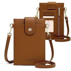 Return Policy Fast Delivery Trusted seller Womens Crossbody Cellphone Bag Small Shoulder Purse Card Wallet Satchel Pouch Product Description Travel Lighter: Holds an cellphone, 4-5 credit & ID cards, lipstick, Cashes, Keys, Bills and other small items. Full access to all ports. Ultra-strong magnetic closure provides security & peace of mind. Ones is all. ✅CLASSY LOOK: This phone purse wallet can go well with you either you are dressed up or being casual. Shopping, dating, running, evening out, cycling, traveling, workout, walking and any other occasions. If you go out without a lot of things ✅Multi-Functional: 3 ways (Halter,single shoulder,slanting)or more to wear ,Can be used as shoulder bag, cross body bag, phone pouch, wallet purse, travel clutch, or small messenger. Tiny cute and ligh Small Cross Body Handbags, Cellphone Bag, Travel Clutch, Wallet Pouch, Phone Purse, Phone Pouch, Bag Light, Card Holder Wallet, Small Crossbody Bag