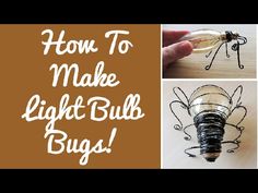 how to make light bulb bugs