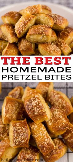 the best homemade pretzel bites ever