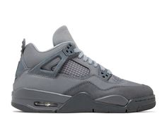 Jordan 4 Retro SE GS 'Paris' - Air Jordan - HM8965 001 - smoke grey/iron grey/cement grey Grey Jordans 4, Jordan 4 Shoes For Women, Jordan 4 Grey Outfit, New Jordans Shoes 2024, Jordan 4 Wet Cement, Wet Cement Jordan 4, Good Shoes For School, Cement 4s Outfit, Gray Jordan 4