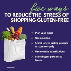 Grocery shopping with a gluten intolerance of any kind, especially if new, isn't for the faint of heart. It can be emotionally taxing and financially draining if you go at it unprepared. Getting into the habit of doing a little extra planning before shopping trips can truly have a huge impact for the better. Apple Keyboard, Free Plan, Grocery Shop, Grocery Shopping, Frozen, Gluten Free