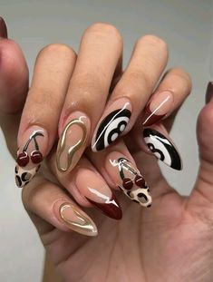 Cute Simple Nails, Nails Aesthetic, Her Nails, Funky Nails, Pretty Acrylic Nails, Chic Nails, Best Acrylic Nails