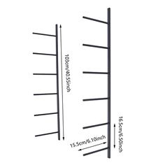 a drawing shows the length and width of a pole