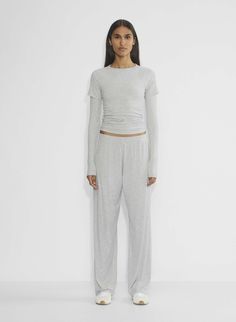 Aritzia Sweatpants, Sweatpants Fit, Straight Sweatpants, Coat Guide, The Super Puff, Ribbed Pants, Luxe Lounge, Grey Lounge, 2024 Christmas