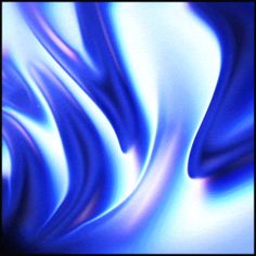 an abstract blue and white background with wavy lines in the center, as well as black edges