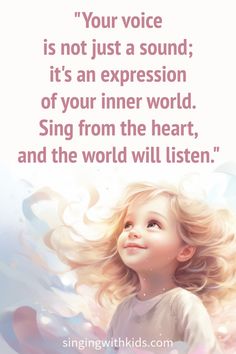 Discover the true essence of your voice with the inspiring quote, 'Your voice is not just a sound; it's an expression of your inner world. Sing from the heart, and the world will listen.' 🌟 This powerful message reminds us that singing is much more than creating melody; it's a deeply personal journey into self-expression and connection. Whether you're guiding your child in their first musical steps, sharing a song with loved ones, or seeking the courage to let your own voice be heard, this quote is a beacon of encouragement. Embrace the unique melody of your inner world and watch as your authentic voice moves and inspires those around you. Let's make the world a more harmonious place, one heartfelt song at a time.🎶❤️ Inner Voice Quotes, Discover Quotes, Music Singing, Singing Tips, Singing Time, Uplifting Words, Inner Voice, Inner World, Personal Journey