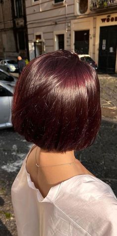 Dark Cherry Short Hair, Burgundy Bob Hair, Short Burgundy Hair Bob, Dark Cherry Red Hair Short, Short Dark Red Hair Burgundy, Burgundy Hair Bob, Cherry Red Short Hair, Short Cherry Red Hair, Cherry Red Bob