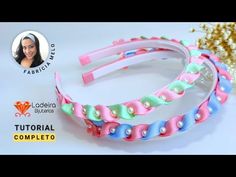 Tiara Trançada com pérolas passo a passo #pap #papdelaços #tiara - YouTube Crochet Shoulder Bags, Hair Clips Diy, Crochet Hair Accessories, Top Ideas, Diy Headband