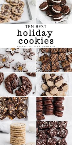 the top ten best holiday cookies