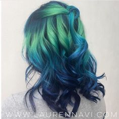 Hair Colors For Dark Hair, Trendy Hair Color Ideas, Dark Green Hair, Pulp Riot Hair Color, Dyed Hair Pastel, Pulp Riot Hair, Pulp Riot, Paint Diy, Fantasy Hair