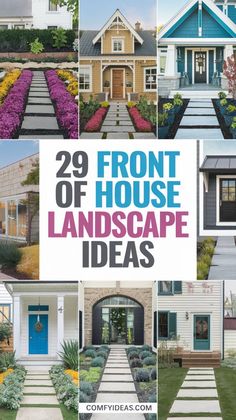 front yard landscaping ideas that are easy to do and great for the homeowners