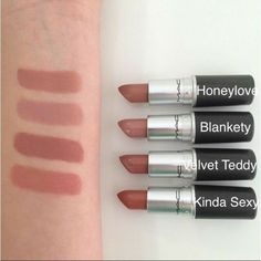 Mac Swatches, Best Makeup Primer, Make Up Designs, Red Lipstick Makeup, Nyx Lipstick, Lipstick Designs, Glamour Makeup, Makeup Swatches