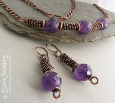 Wire Jewelry Earrings, Wire Wrapped Stone Jewelry, Wire Necklace