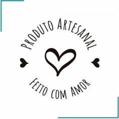 the logo for produato artesanal feto com amok, with a heart on it