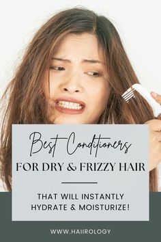 Struggling with Dry, brittle and frizzy hair because of cold weather and excessive heat styling? On my blog you'll find 5 conditioners that'll leave your hair hydrated, frizz-free, and shiny. You'll also get to learn why your hair is so dry and brittle, How to choose the best moisturizing conditioner for dry hair and the last few things you need to know about dry hair and the repair process. Head over to my blog now! Damaged Hair Remedies, Best Conditioner, Dry And Frizzy Hair, Conditioner For Dry Hair, Hair Repair Treatments, Dry Frizzy Hair, Hair Mask For Damaged Hair, Best Hair Care Products