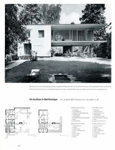 an architectural plan for a mid century modern home in the suburbs of chicago, illinois