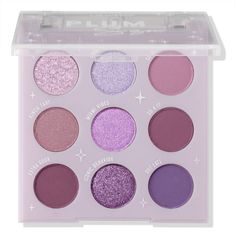 Purple Makeup Products, Colourpop Eyeshadow Palette, Beginner Eyeshadow, Colourpop Eyeshadow, Peach Palette, Fun Makeup, Diamond Wallpaper, Rose Seeds, Get Glam