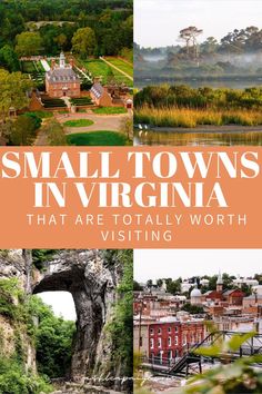 small towns in virginia that are totally worth