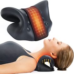 Forward Head Posture Exercises, Neck Stretcher, Neck Traction, Pillow For Neck, Spine Alignment, Cervical Pillow, Forward Head Posture, Cervical Traction