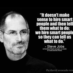 steve jobs quote with black and white photo