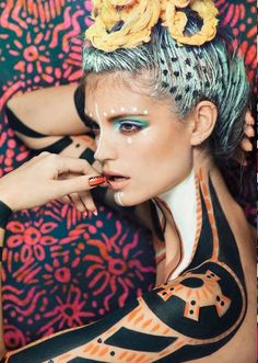 Make up is ART #FASHION Art Editorial, Foto Art, Editorial Makeup, Fashion Editorial