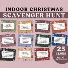 an image of a christmas scavenger hunt