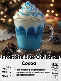 Sweet Coffee Drinks, Hot Chocolate Ideas, Sugar Free Hot Chocolate, Sesame Balls, Christmas Party Drinks, Christmas Drinks Recipes, Summer Beverages, Christmas Cocoa, Bake Ideas