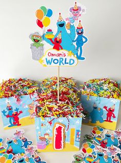 Elmo’s World themed Party Decorations – Dae2Dae Events