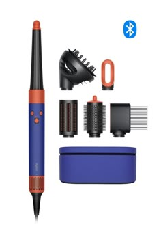 Dyson Airwrap i.d.™ multi-styler and dryer Curly+Coily (Vinca Blue/Topaz) | Dyson French Braids With Extensions, New Dyson Airwrap, Loose Braid Hairstyles, Hair Science, Dyson Hair Dryer, Dyson Airwrap, Braids With Extensions, Tight Curls, Hair Styler