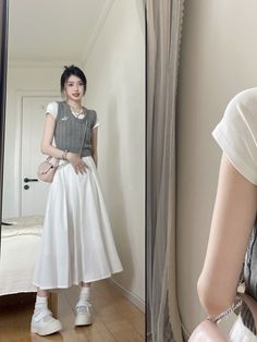 Curvy Casual Outfits, Mori Fashion, Clothes Korean Style, Korean Casual Outfits, Classy Work Outfits