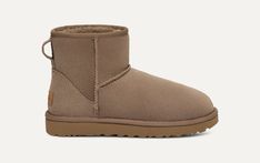 Classic Mini II Boot Casual Outdoor Shearling Boots, Casual Sheepskin Boots With Rubber Sole, Classic Mini Ii Boot, Mini Uggs, Women In The Workplace, Ugg Store, Classic Ugg Boots, Sheepskin Boots, Ugg Classic