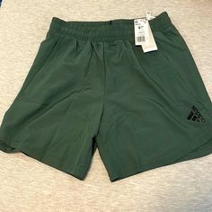 Adidas 7” Aeroready Running Shorts. Brand New / Never Worn Adidas Green Bottoms For Summer, Adidas Sports Shorts, Casual Green Adidas Shorts, Adidas Green Sporty Shorts, Adidas Sporty Green Shorts, Sporty Green Adidas Shorts, Adidas Green Shorts, Adidas Green Sports Shorts, Adidas Sporty Moisture-wicking Shorts