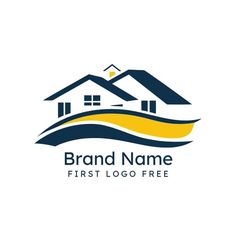 Online Store Logo, Real Estate Logo Ideas, Logo For Real Estate, St Logo, Free Business Logo, Logo House, Logo Professional, Sale Logo