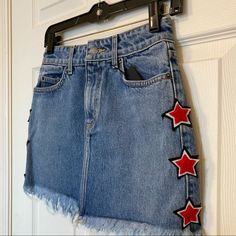 Reposhing This Item I Purchased From @Shelbyrehnke. Loved It, But Ready To Rotate For Something New. Questions? Leave A Comment Below! Star Skirt, Star Patches, Star Cut Out, Gov Ball, Red Skirt, Red Skirts, Red Star, Cut Outs, Something New