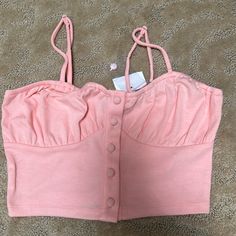 Coral Crop Top. Cute And Comfy From Forever 21! Not Used Forever21 Tops, Top Cute, Swag Outfits, Forever 21 Tops, New Color, Forever 21, Crop Top, Coral, Womens Tops