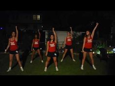 8 Count Dance - YouTube Cheer Dance Choreography, 8 Count Dance Routine, Cheer 8 Count Dance, Cheer Sideline Dance, Cheer Combos, Cheerleading Dance Routines