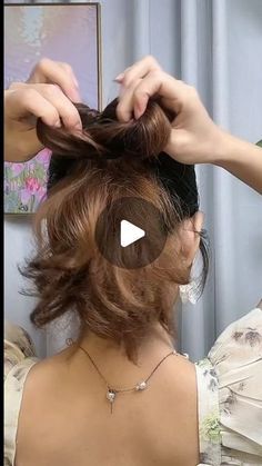 Fancy Hairdos, Casual Hairstyles For Long Hair, Wedding Hairstyles Short, Haircuts Trendy, Sandy Hair, Wedding Hairstyles Indian, Easy Updos For Medium Hair, Easy Updo Hairstyles