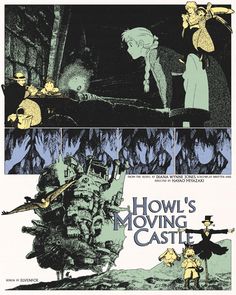 an image of a comic strip with the title how's moving castle?