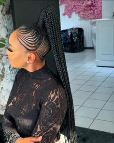 Short Hair Over 40, Free Hand Hairstyles, Latest Ghana Weaving Hairstyles, Lines Hairstyles, Cornrow Ponytail Styles, Cornrow Updo Hairstyles, Hair Braid Designs, Latest Hair Braids, Cornrow Ponytail