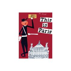 this is paris book cover with a man holding up a piece of paper in his hand