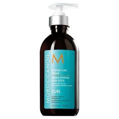 Moroccanoil Intense Curl Cream enhances and defines curls, offering long-lasting hold without stickiness. Define Curly Hair, Hair Guide, Curl Cream, Styling Cream, Frizz Control, Frizzy Hair, Luxury Hair, Leave In Conditioner, Moroccan Oil