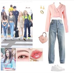 Rose Blackpink Airport Fashion, Jisoo Inspired Outfits, Hallyu Aesthetic, Casual Airport Outfit, Blackpink Airport Fashion, Outfit Blackpink, Blackpink Inspired Outfits, Korean Airport Fashion, Blackpink Airport